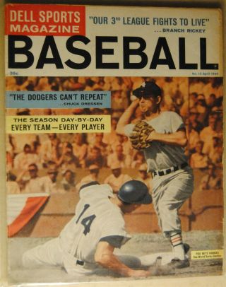 1960 Dell Sports Baseball - Chicago White Sox Nellie Fox