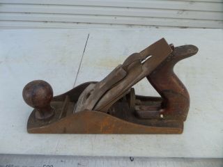 Vintage Antique Old No 4 1/2 Stanley Plane Made In Usa