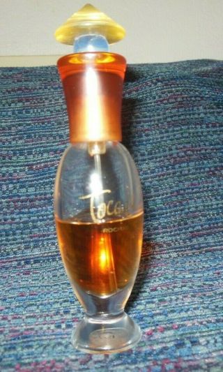 Vintage Tocade By Rochas Eau De Toilette Perfume 1 Oz Spray Bottle 50 Full