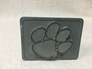 Clemson Tigers Gray Trailer Hitch Cover