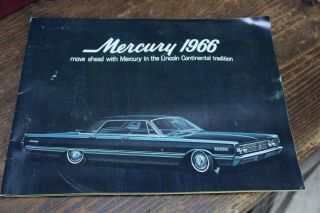 1966 Mercury Park Lane Montclair Monterey S - 55 Sales Brochure