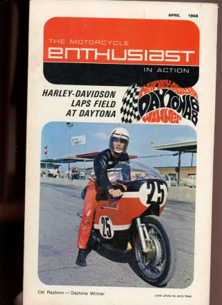 Motorcycle Enthusiast - Harley Davidson - 1968 - April - Duval Co.  - Florida