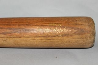 Antique Vintage 1940 ' s Hanna Batrite Walter Halas model wood baseball bat 34 