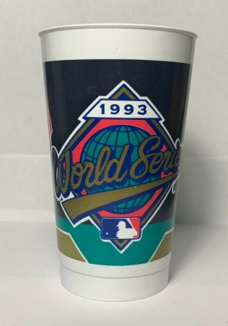 1993 World Series Philadelphia Phillies Toronto Blue Jays Souvenir Cups