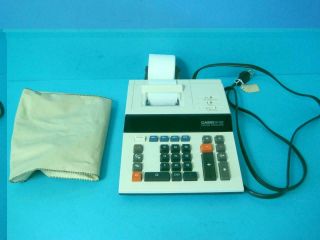 Vintage/retro Casio Dr - 110s Printing Calculator,  W/ Ribbon & Paper Roll