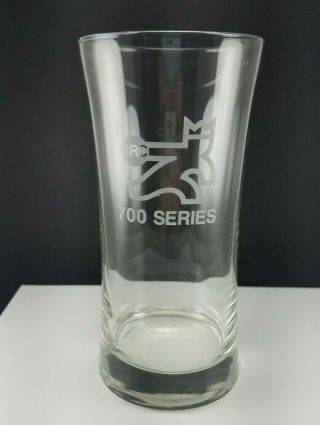 Vintage Brc Brunswick 700 Series Clear Pilsner Pint Glass 6.  25 " Bowling Award