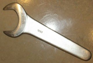 Vintage Bonney U.  S.  A.  1 - 5/8 " Open End Aircraft Hydraulic Service Wrench - 1252