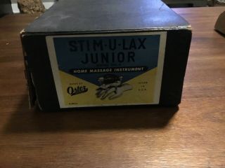 Vintage Oster Massager / Hand Vibrator Model M4 Series H Stim - U - Lax Junior
