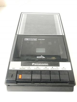 Vintage Panasonic Slim Line Rq2103 Cassette Deck And Recorder