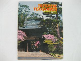 Vintage Japanese Tea Garden - Golden Gate Park Souvenir Book Pb Vg