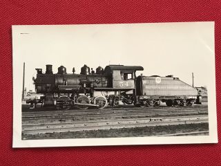 Denver & Rio Grande Western Railroad Locomotive 54 Antique Photo