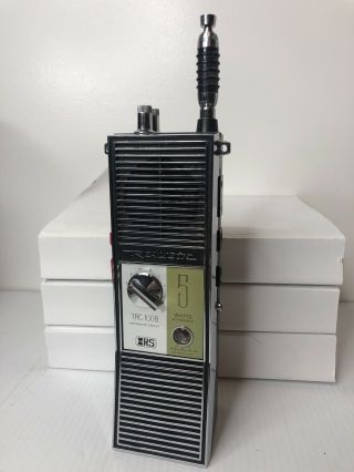 Vintage Realistic Trc - 100b Handheld Cb Transceiver