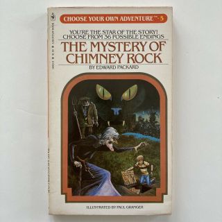 The Mystery Of Chimney Rock - - Vintage Choose Your Own Adventure 5