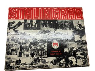 Vintage Board Game From 1963 - Stalingrad - Germany’s Campaign In Russia