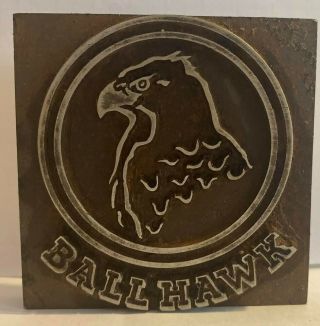 Wilson Sporting Goods Ballhawk Steel Stamping Die Baseball Mitt Glove Hawk