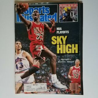 Sports Illustrated May 16 1988 Michael Jordan Cover Sky High