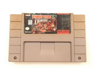 Vtg 1994 Donkey Kong Country Snes Nintendo Authentic Video Game Cartridge