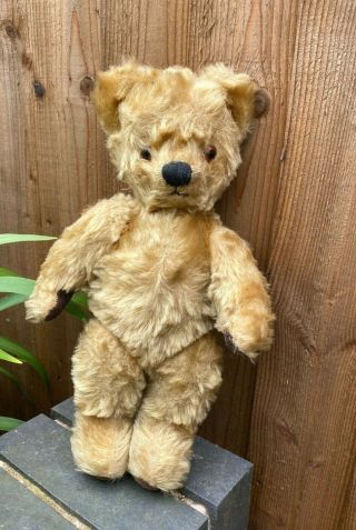 Antique Vintage Small Chad Valley Teddy Bear " Little Ted " Play School