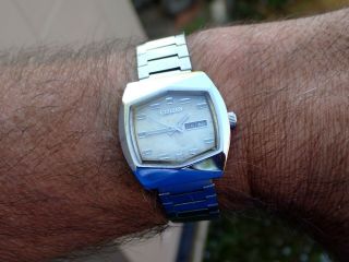 Vintage Rare Citizen Automatic 61 - 6214 With Cal.  6501 From October 1974 Running