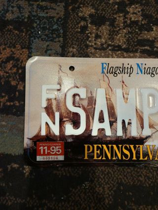 Pennsylvania Flagship Niagara License Plate 3