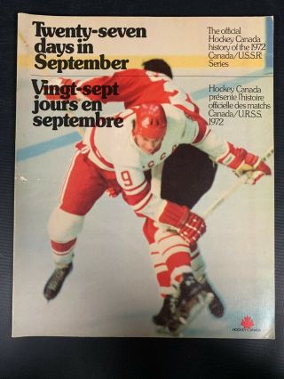 1972 Canada Vs Russia Series Album
