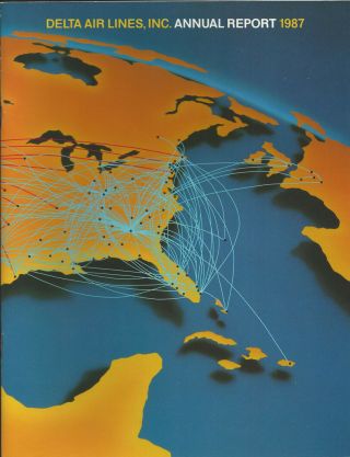 Delta Air Lines Annual Report 1987