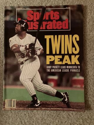 1991 Sports Illustrated Kirby Puckett Twins No Label