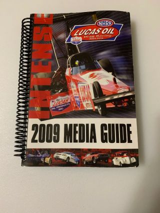2009 Nhra Lucas Oil Drag Racing Series Media Guide