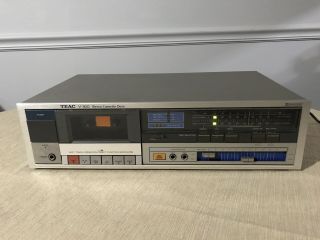 Teac V - 300 Stereo Cassette Deck Vintage Dolby System Soft Touch Operation