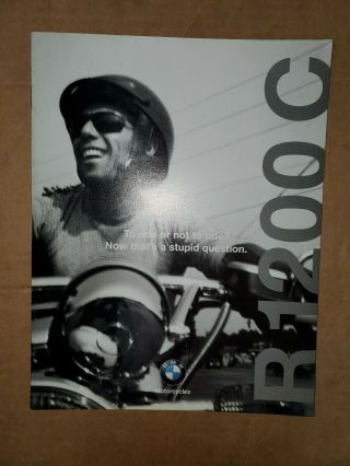 2000 Bmw R 1200 C Motorcycle Brochure
