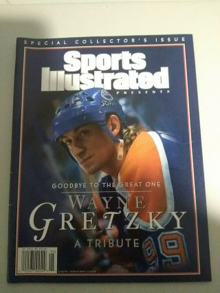 1999 Sports Illustrated Wayne Gretzky Cover