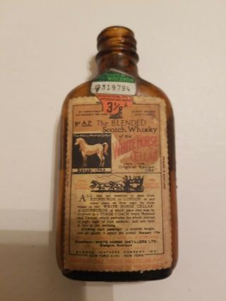 Vintage White Horse Cellar Blended Scotch Whisky (empty)