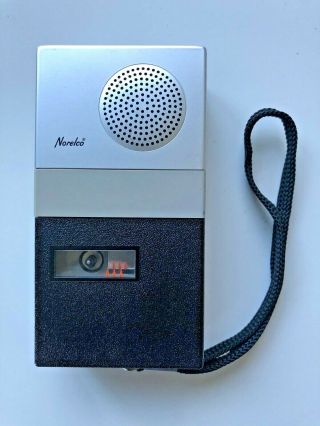 Vintage Norelco Pocket Memo Lfh 0085/54 Voice Recorder With Micro Cassette