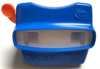 Vintage Blue Viewmaster 3d View - Master Viewer Toy 1998 Fisher Price Toy