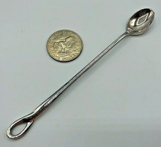 Vintage Peretti Italy 1984 Tiffany & Co Sterling Silver 7.  5 " Ice Tea Spoon 42.  7g