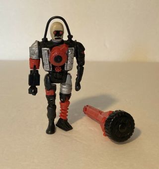 Red Junkman Junkbot Dummy W/ Weapon: Vintage Incredible Crash Dummies By Tyco