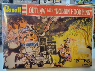 1996 Revell Ed " Big Daddy " Roth.  Outlaw W Robin Hood Fink.  Model 7622.