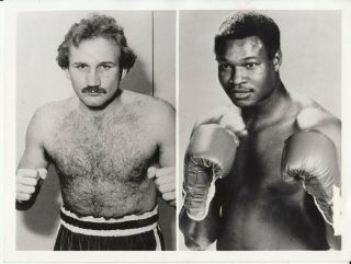 Boxer Larry Holmes & Scott Le Doux Boxing Photo