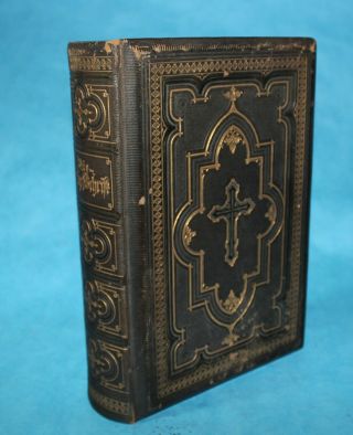 Antique German Bible Die Heilige Schrift Dr Martin Luther Concordia 1887