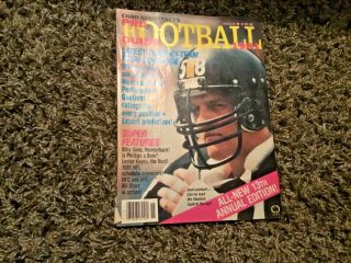 1981 Cord Sportfacts Pro Football Guide Jack Lambert Pittsburg Steelers