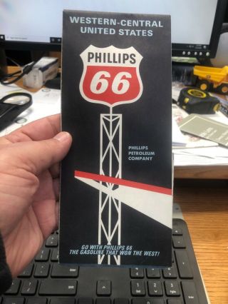 1966 Phillips 66 Road Map: Eastern United States