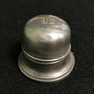 Vintage Birks Sterling Silver Dome Ring Case Box