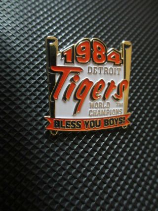 1984 Detroit Tigers World Champions Lapel Pin