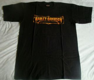Vintage 2004 Harley - Davidson T - Shirt Size L Usa