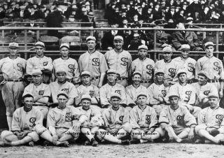 1919 Chicago Black - White Sox Baseball Team PHOTO Shoeless Joe Jackson,  5x7 2