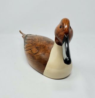 Wooden Bird Factory Drake Pintail Duck