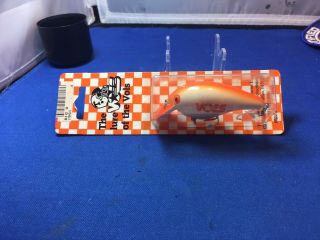 Vintage Tennessee Lure Designed By Fred Young Vols Bait In Package Big O