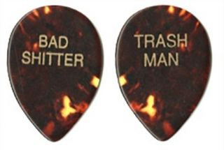 Toto Steve Lukather Authentic 1995 Tour Issued Vintage Guitar Pick Trash Man