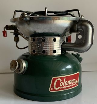 Vintage Coleman Sportster Stove - Single Burner Model 502 A2