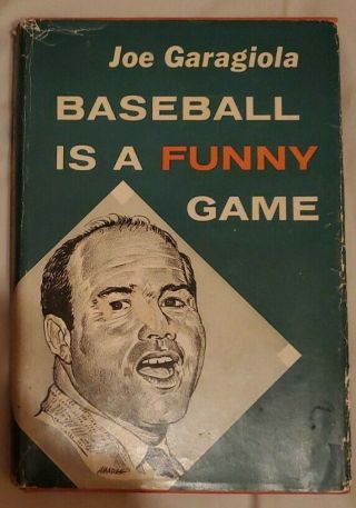 Vintage 1960 Hardback: Baseball Is A Funny Game By Joe Garagiola - St Louis Card